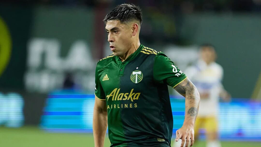 Felipe Mora, delantero chileno del Portland Timbers
