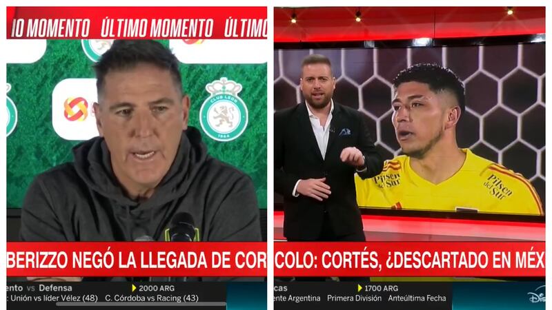 ¿Se complica salida de Brayan Cortés al extranjero? Eduardo Berizzo y presidente del León de México negaron contratación del arquero