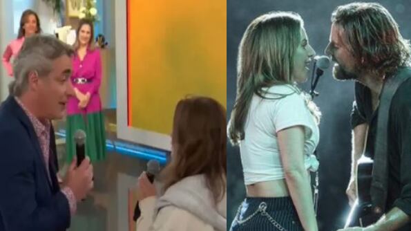 El animador de Tú Día José Luis Repenning sacó pechó y se llenó de orgullo presentando a su hija mayor, Valentina, quien lo acompañó a trabajar durante el feriado del 1 de mayo, momento, donde aprovecharon de entonar una canción al más estilo Lady Gaga y Bradley Cooper, en la película “Nace una estrella”.
“Una gran dupla! 😍 Hoy en Tu Día, nos acompañaron los hijos de nuestros animadores, y por eso Repe aprovechó la ocasión para cantar con su hija mayor”, escribieron desde la cuenta de Canal 13.
“Canta como un ángel” dijo el periodista, cuando mostraron a la joven, quien reveló que en el colegió cantó Creep de Radiohead y comenzó a entonarla sorprendiendo con su potente voz y perfecto inglés.