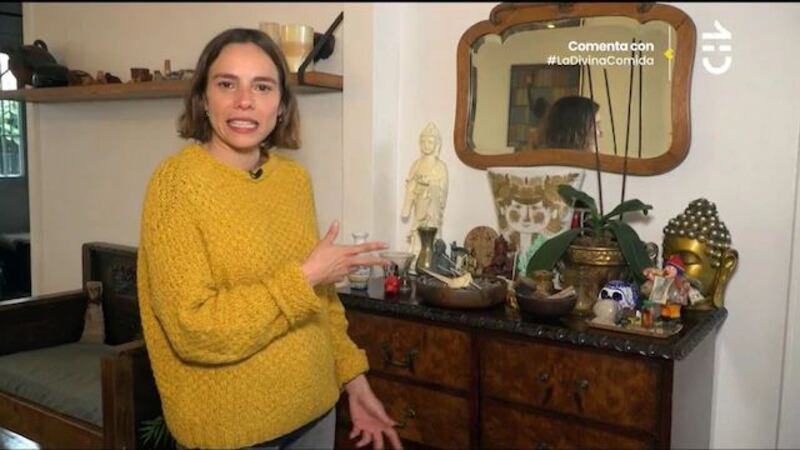 María Gracia Omegna mostró su casa en La Divina Comida.