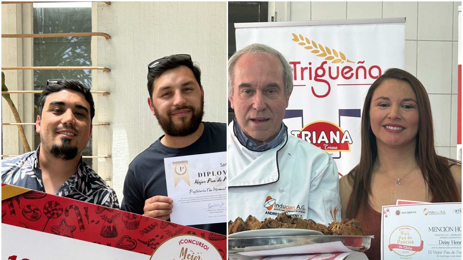 Indupan premió al mejor pan de pascua 2024
