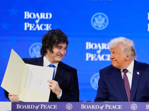 Trump presentó a su “Junta de Paz” para Gaza con Javier Milei de Argentina entre sus miembros