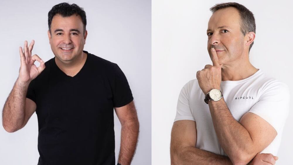 Claudio Moreno y Kurt Carrera | Gentileza: Canal 13