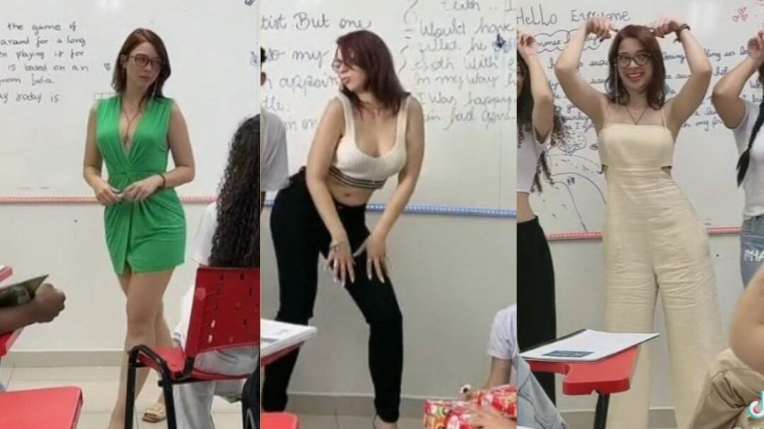 Video viral sexy profesora que baila