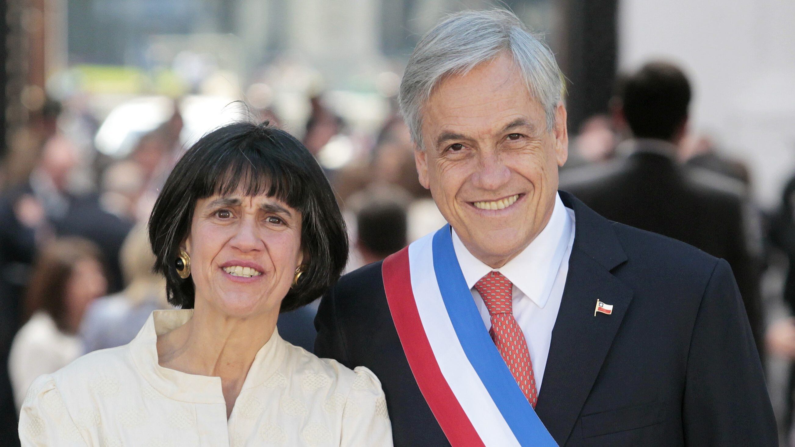 Magdalena Piñera y Sebastián Piñera