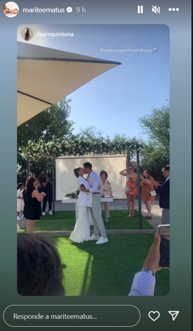 Historia de Marité Matus y Camilo Huerta | Instagram