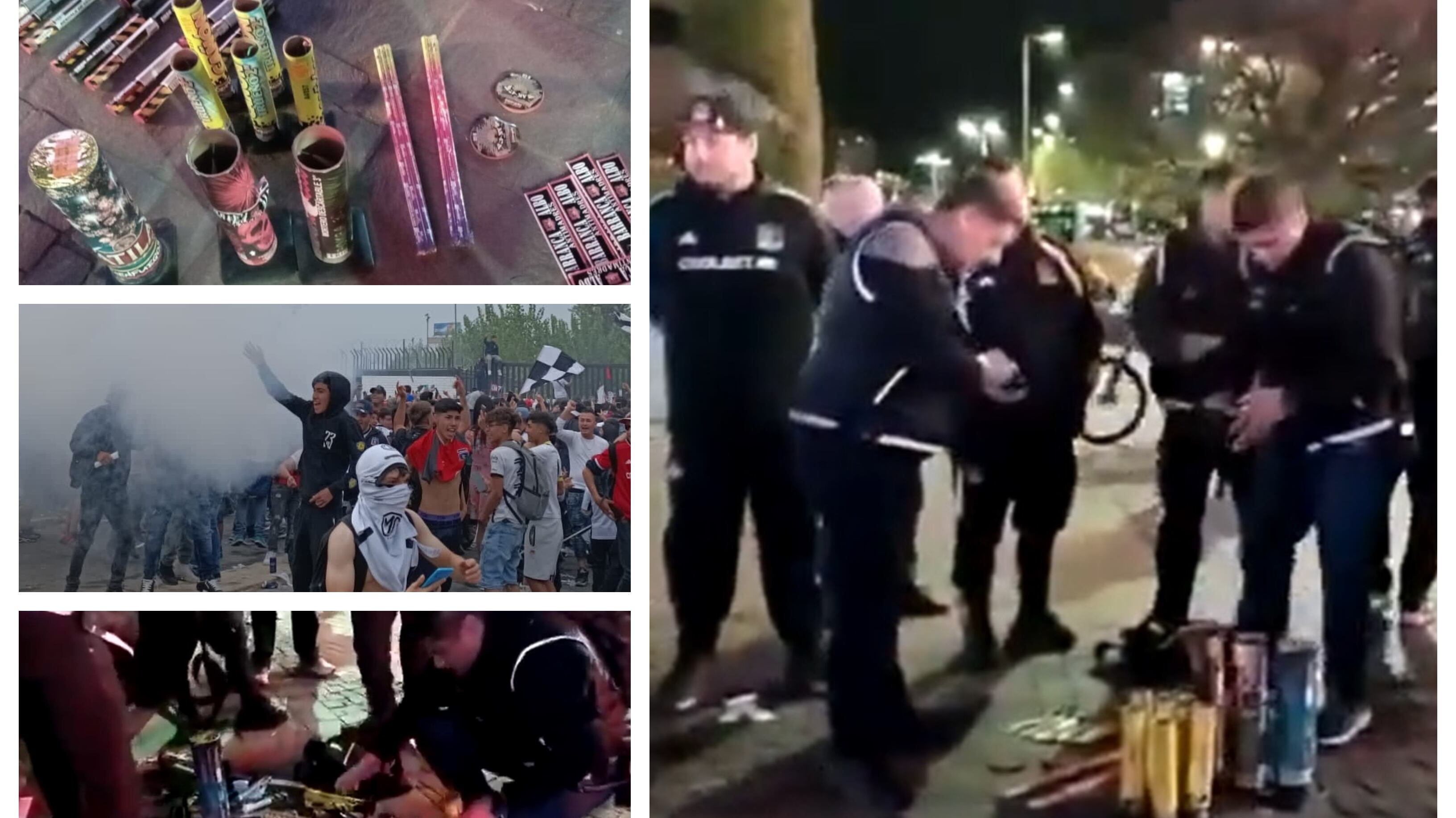 La prensa argentina dio cuenta del frustrado banderazo que intentaron realizar los hinchas de Colo Colo en Buenos Aires, en la previa al partido de esta noche ante River Plate.