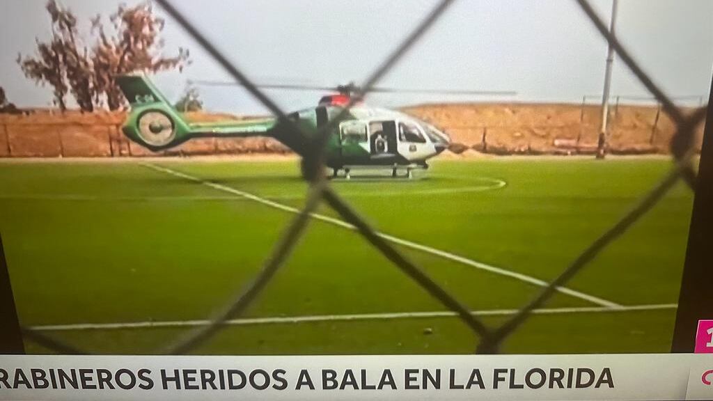 Carabineros heridos en La Florida
