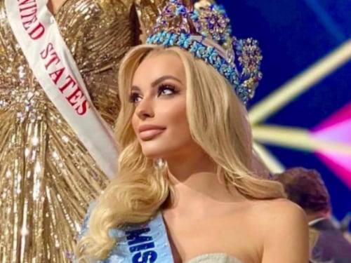 Así fue el momento de coronación de Miss Polonia como Miss Mundo en Puerto Rico