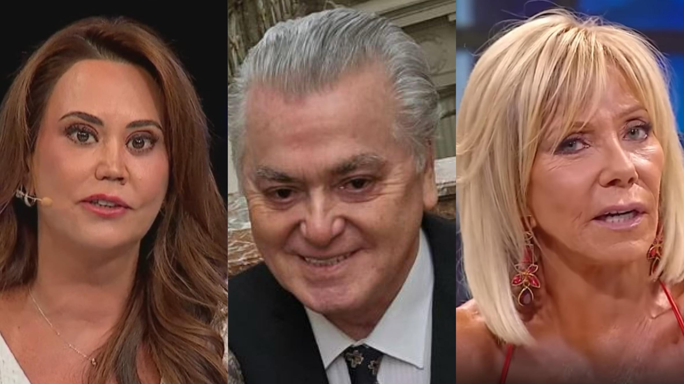 Daniella Campos, Hernán Calderón y Raquel Argandoña