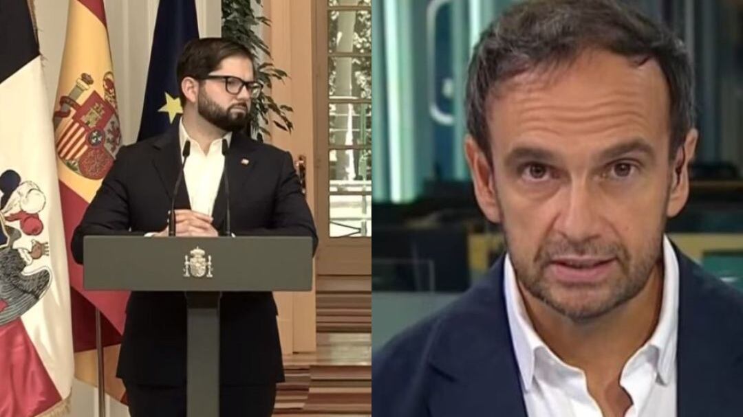 Rodrigo Sepúlveda y Gabriel Boric