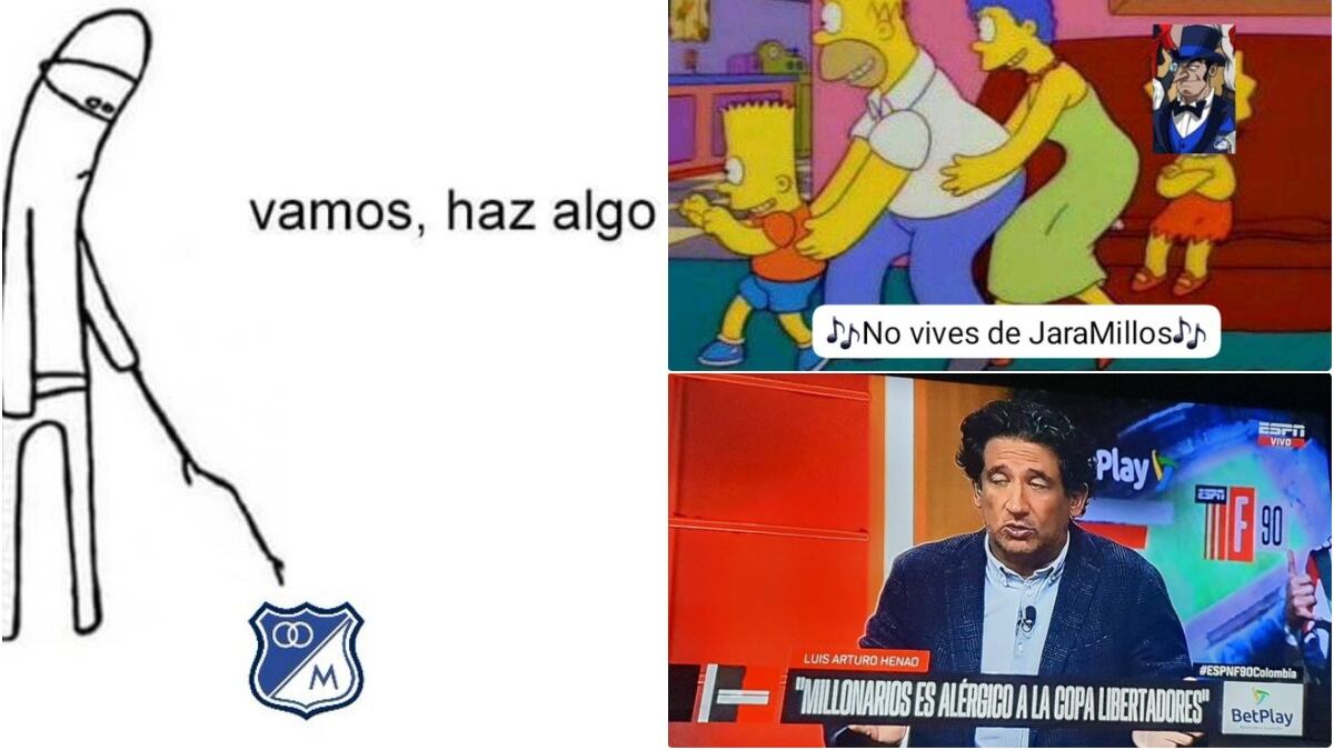 A Millonarios se le burlan desde todo el continente por perder contra Palestino