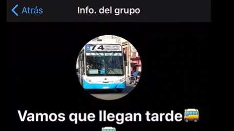 El grupo de WhatsApp