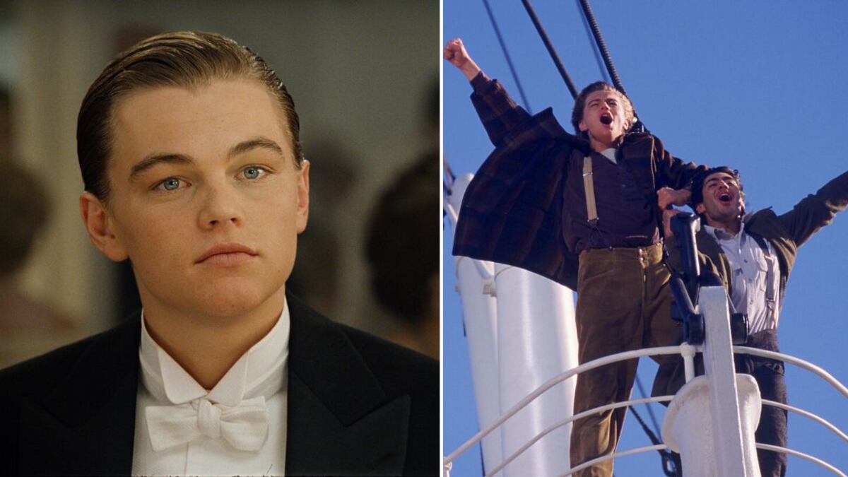 Leonardo DiCaprio tenía 23 años cuando se estrenó 'Titanic'