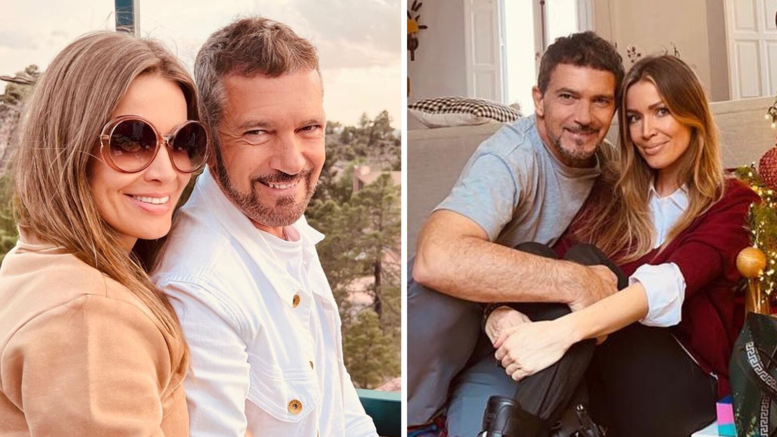 Antonio Banderas y su novia