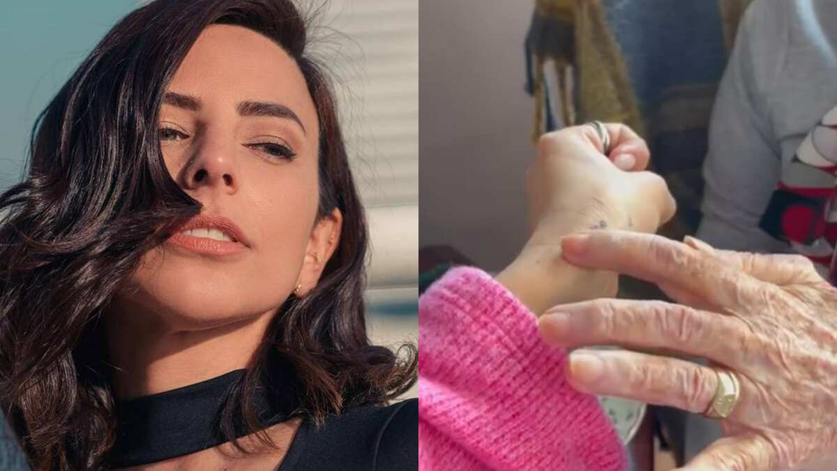 La cantante mostró la reacción de su madre a su tatuaje