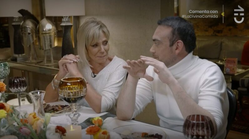 Raquel Argandoña y Karim Bianchi | Captura: La Divina Comida de CHV