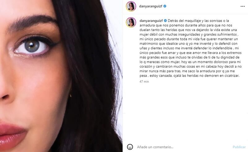 La mediática reconoció esta tarde que "mi único pecado durante toda mi vida fue querer mantener un matrimonio".