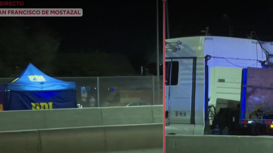 Captura 24 horas, Delito en Ruta 5 Sur en San Francisco de Mostazal