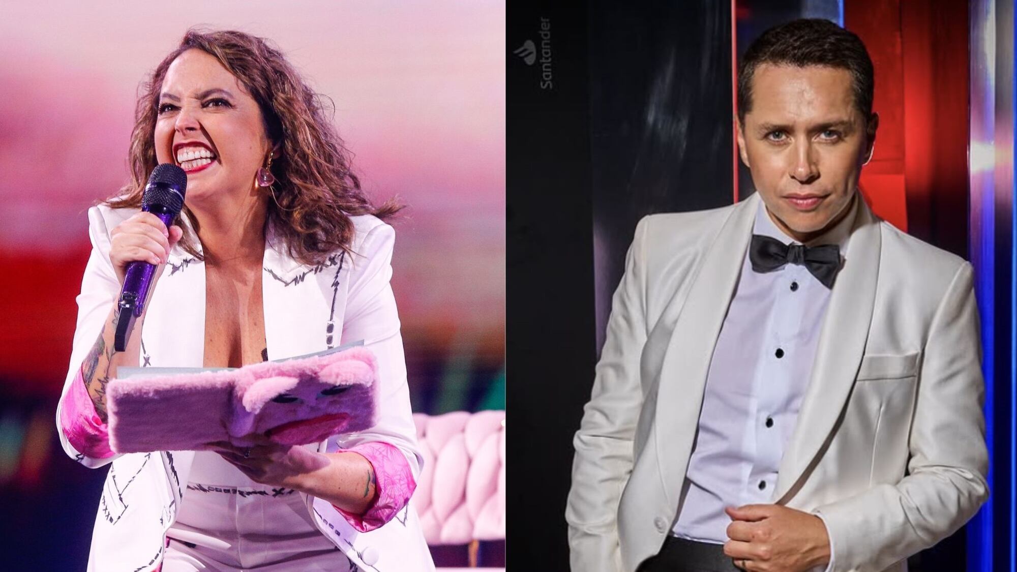 Karol Lucero (Instagram) Chiqui Aguayo en el Festival de Viña (Agencia Uno)