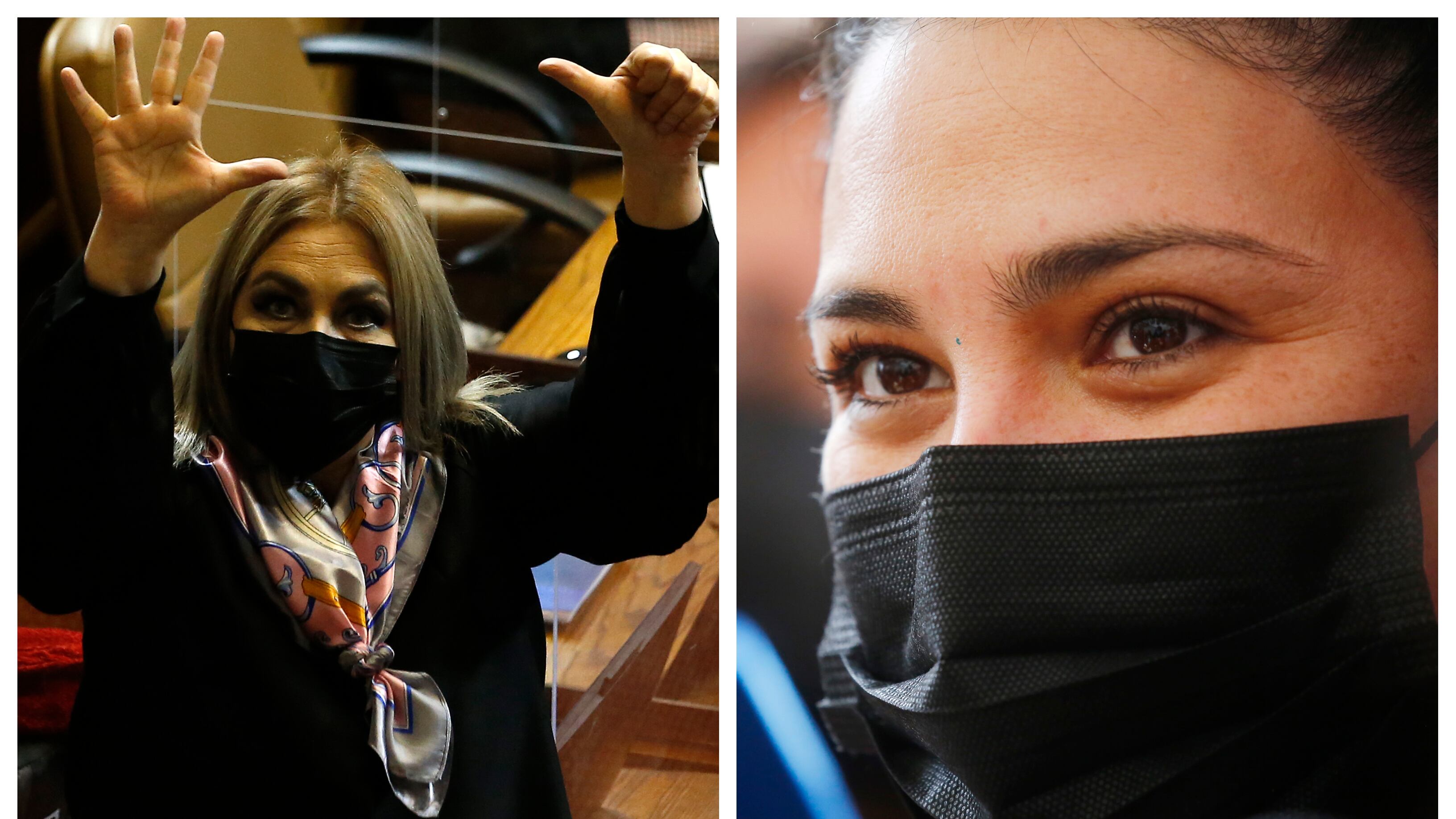 Las diputadas Jiles y Cariola tuvieron otro tenso encuentro por la discusión de un eventual sexto retiro del 10% de los fondos de pensiones.