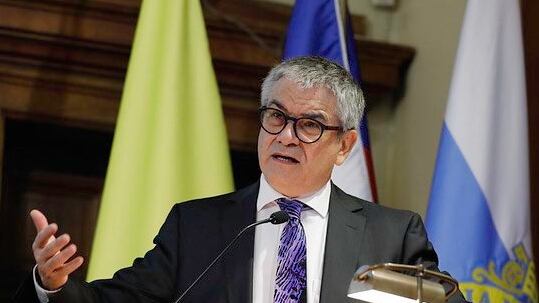 El ministro de Hacienda, Mario Marcel.