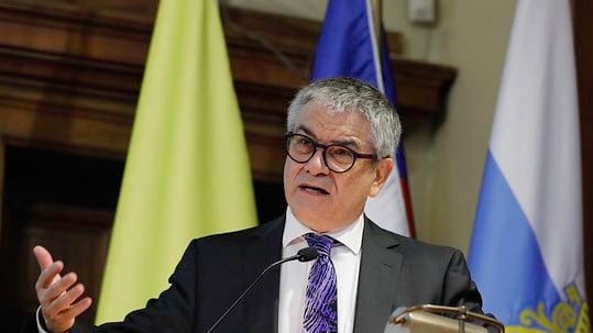 El ministro de Hacienda, Mario Marcel.