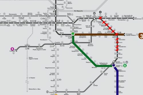 Caos en la Línea 1: Interrupción de casi dos horas paraliza Metro de Santiago en plena hora punta