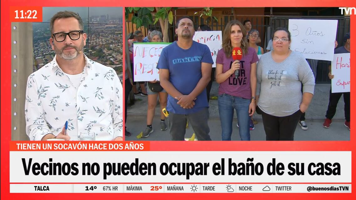 Eduardo Fuentes - Socavón en La Florida | TVN