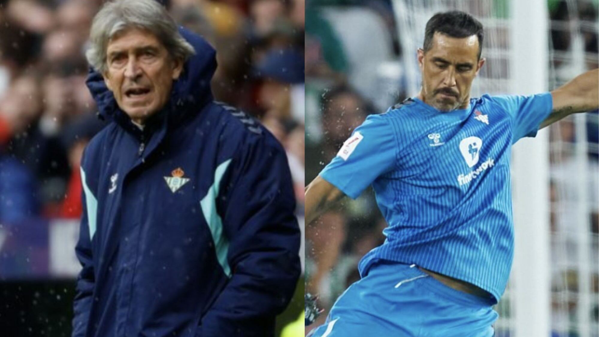 Claudio Bravo y Manuel Pellegrini