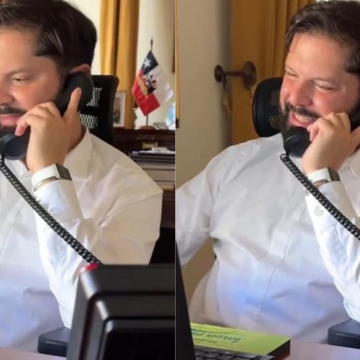 Presidente Boric sorprende con llamados a estudiantes destacados Presidente Boric sorprende con llamados a estudiantes destacados