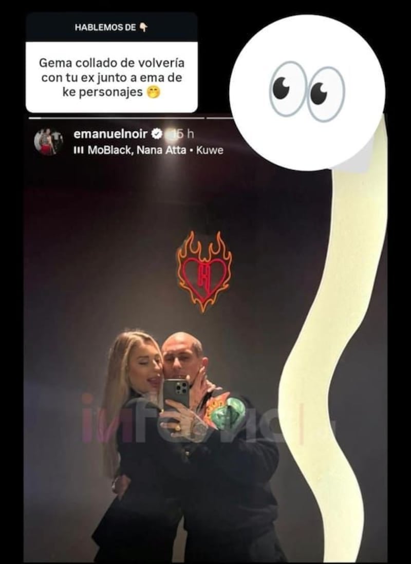 Vocalista de Ke Personajes confirma relación con conocida exintegrante de “¿Volverías con tu ex?”