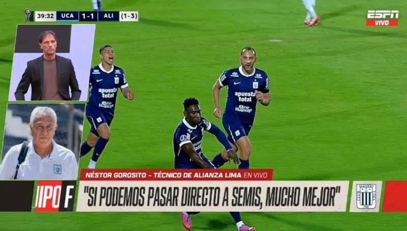 El técnico del cuadro peruano espera un castigo ejemplar para ambos equipos, de modo que su club avance automáticamente a las semifinales de la Copa Sudamericana.
