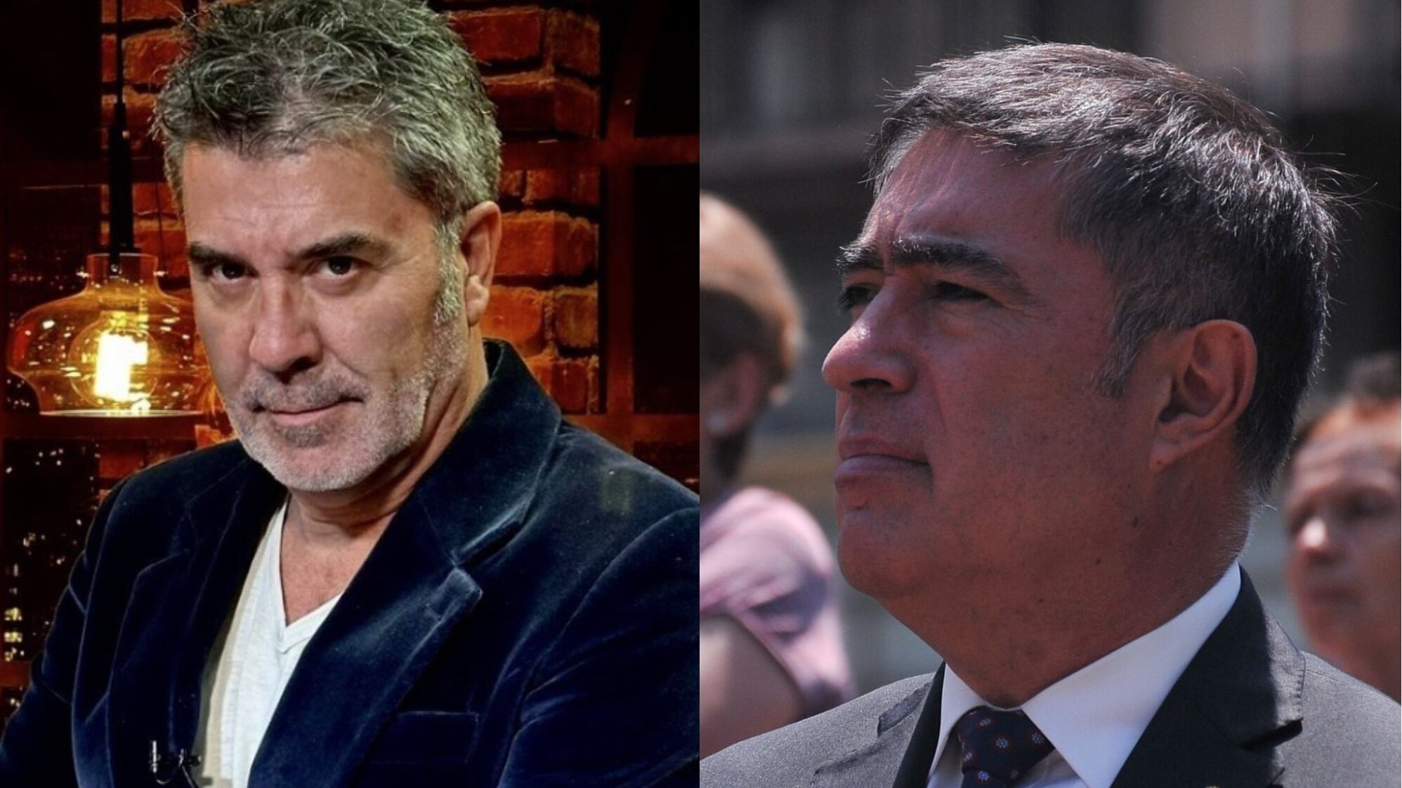 Juan Carlos “Pollo” Valdivia y Mario Desbordes | Agencia UNO