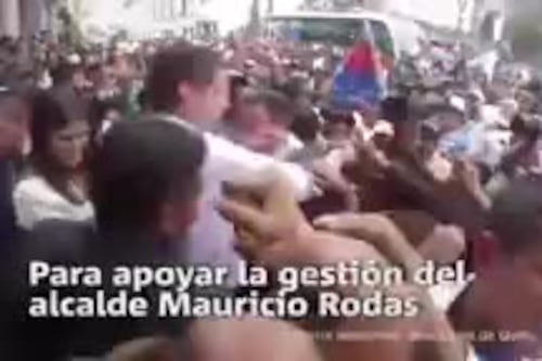 Barrios de Quito expresan apoyo a alcalde Mauricio Rodas