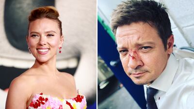Es la amiga que queremos: Scarlett Johansson visitó a Jeremy Renner y se sincera sobre el encuentro