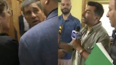La tensa discusión entre el alcalde de El Tabo y concejal que “casi llega a los golpes” en Mucho Gusto: Andrés Caniulef estaba en medio