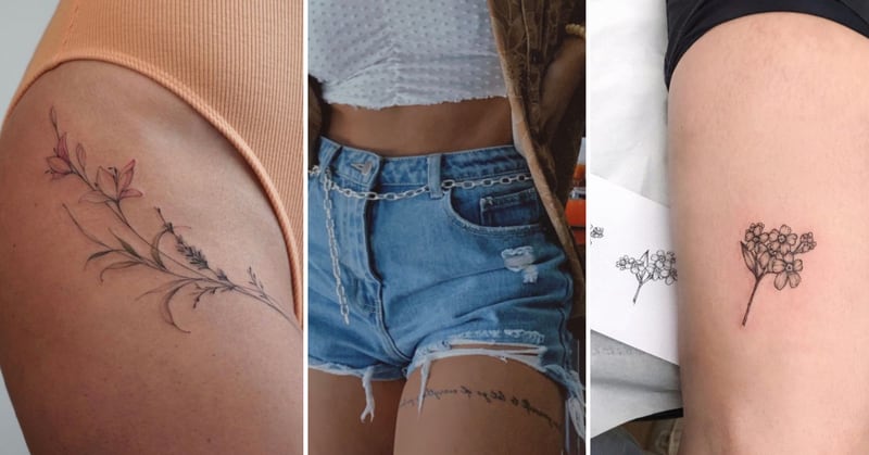5 estilos de tatuajes para mujeres en la pierna que son elegantes