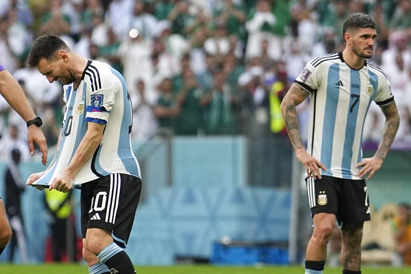 Argentina perdió en su debut en Qatar ante Arabia Saudita
