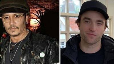 Fotos de Johnny Depp y Robert Pattinson en su nueva película de época: dos galanes que enamoran