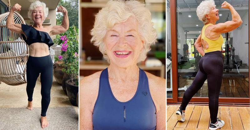 La abuela además comparte mensajes de 'body positivity' en sus redes sociales